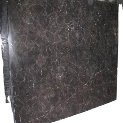 China Glazed Modern Marble Tile Porcelain Polished Look Emperador Dark Marble Slabs For Flooring Countertops Decoration for sale