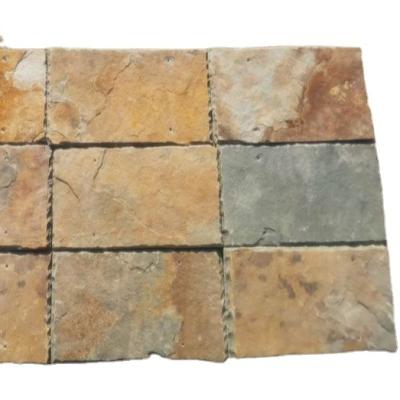 China Modern Cheap Chinese Factory Supply Rusty Slate Roof Tiles for sale