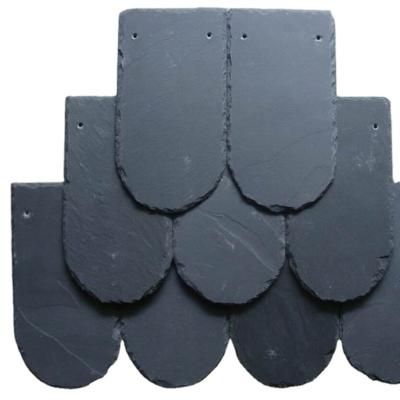 China Factory Supply Modern Black Stone Roof Slate Tiles For Roof for sale