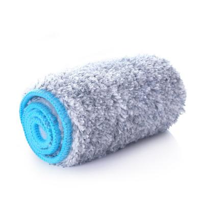 China Hand Mop Pad Refill Microfiber Sustainably Soft Feeling Flat Free Feeling Flat Cloth For Wet And Dry Mopping for sale