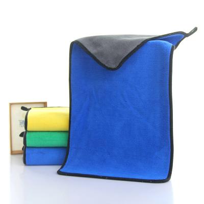 China Sustainable High Quality Customized Car Cleaning Single Side Twist Loop Microfiber Towel for sale