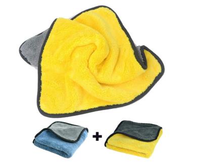 China Durable Microfiber Bulk Super Absorbent Household Car Wash Towel Soft Polishing Cleaning Cloth for sale