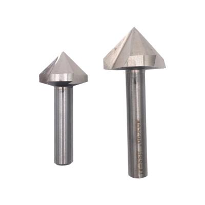 China Grinder High Speed ​​Steel 90 Degree Countersink Chamfer Drill Bit for sale