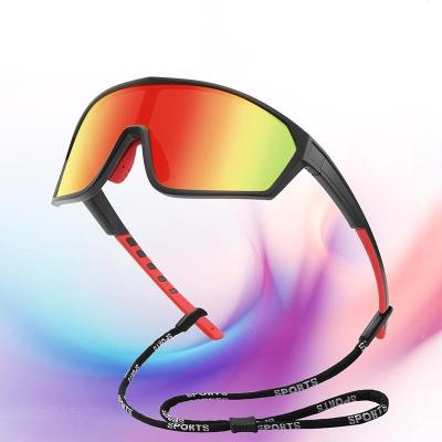 China Comfortable Factory Direct Wholesale Custom Newest Fashion Colorful Cycling Sunglasses Custom Sports Photochromic Glasses For Road Bicycle for sale