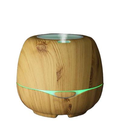 China New Design LED Home Appliances 300ml Round Aromatherapy Diffuserp ersonal Space Light Air Humidifier Color Changing Desktop Humidifier for sale