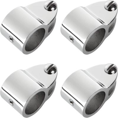 China Marine Boat Hardware 316 Stainless Steel Bimini Canopy Hardware Fittings Boat Bimini Top Jaw Slide Grommet Cap for sale