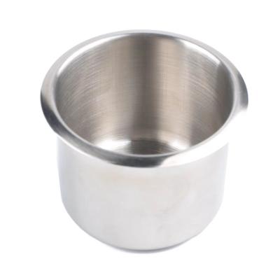 China Hardware Fittings Car Cup Holder Marine Drinks RV Camper Recessed Stainless Steel Cup Drink Can Holder Marine Boat Yacht Truck Cup Holders for sale