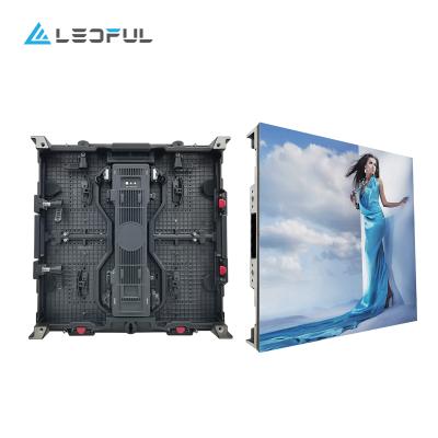 China Matrix cast aluminum cabinets indoor/outdoor rental club led display module adversting aluminum cabinet for sale