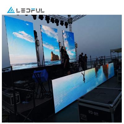 China Advertising High Brightness LED Display LED Video Wall Panel Full Color Outdoor Rental LED Screen for sale