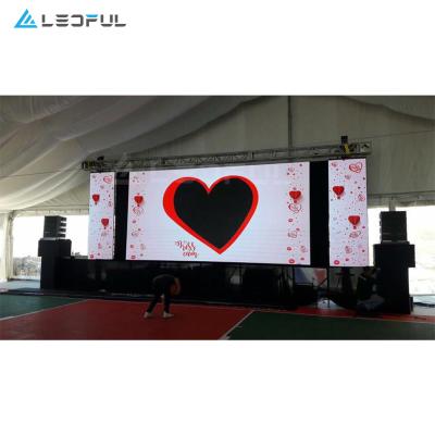 China Installation Stage Rental Curved LED Display With Long Term Service for sale