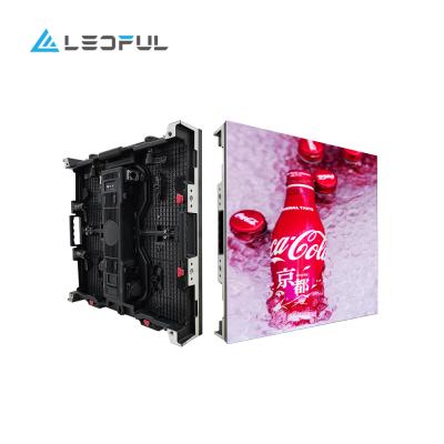 China P3.91 500x500 Large 3rd Stage Auditorium Display Wall Screen Indoor And Outdoor Rental Indoor Led Advertising Panels for sale