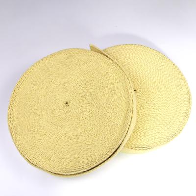 China Puro Kevlar Wick Lotus Fire Fan Replacement Roller Toy Flat Kevlar Wick 50mm Kevlar Wick For Fire Fan Sight Wick Fire Props for sale