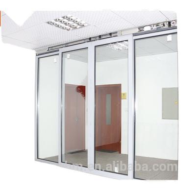 China Modern YY Laminated Automatic Glass Sliding Doors Low Price for sale