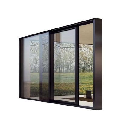 China YY Modern Heavy Duty Aluminum Triple Glass Sliding Door for sale