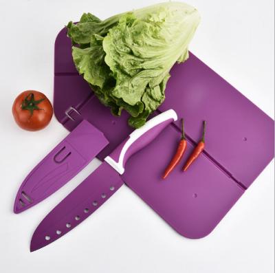 China Disposable Fordable Chopper With Knife Set for sale