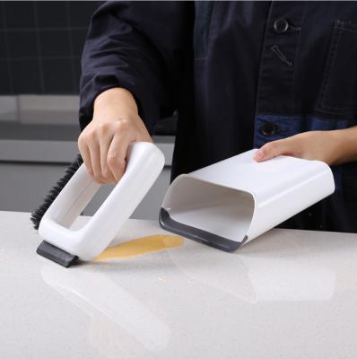 China New Design Home Mini Dustpan and Brush Set with Squeegee Cleaning Used for Office and Household for sale