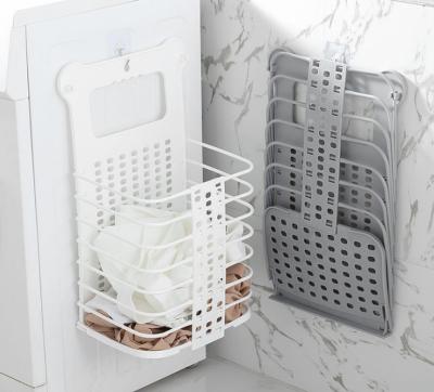 China Hanging Traditional Folding Laundry Hamper and Collapsible Laundry Hamper Dirty Clothes Hamper for sale