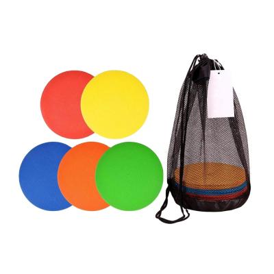 China Durable Colorful 23cm Flat Mat Soccer Poly Markers DiscTraining Agility for sale