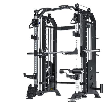 China Life Fitness Gym Equipment Commercial Compact 5 Station Hammer Multi Functional Strength Safety Gym Equipment Blacksmith Cable Crossing Machine for sale