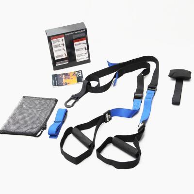 China Pro 3 Training Set Kits Adjustable Outdoor Gym Extension Custom Suspension Trainer Straps for sale