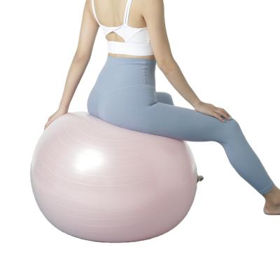 China Anti-Shatter Yoga Ball 95cm Exercise Fitness Manufacturer PVC Anti Burst Custom Printed Massage Fitness Pilates Yoga Ball for sale