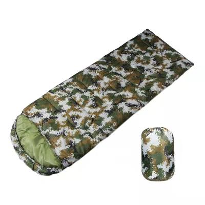 China Outdoor Survival Breathable Envelope Camouflage Ultralight Walking Traveling Sleeping Bag for sale