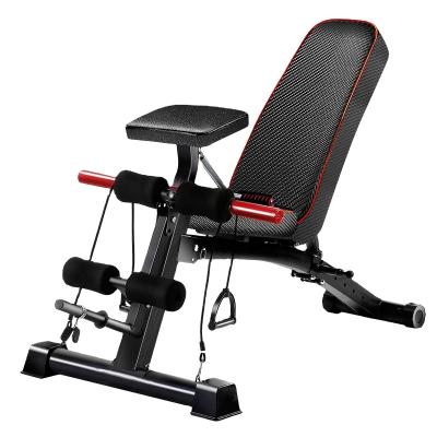 China Wholesale Comfortable Professional Dimensions 2021high Safety Strength Training Folding Weightlifting Bench for sale