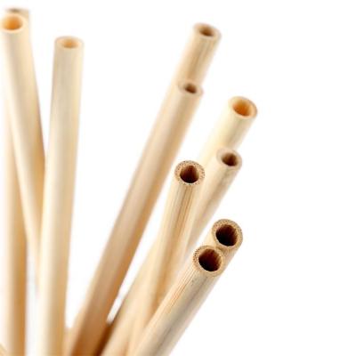 China Drinking Beverage Drinking Straw All Natural Bamboo Healthy Biodegradable Disposable Straws for sale