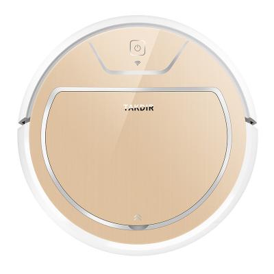 China 2000PA Automatic Robot Vacuum Cleaner with Mobile APP Control For Thin Carpet and Floor for sale