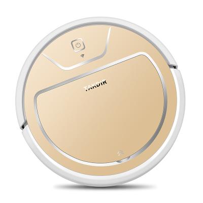 China Auto Recharged Wet And Dry Robot Vacuum Cleaner For Living Room / Office for sale