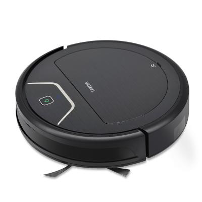 China Dry Wet Intelligent  Robot Remote Control Vacuum Cleaner With 2000pa Strong Suction and 350 big water tank for sale