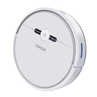 China New Arrival White Automatic Robot Vacuum Cleaner For Cleaning The Floor for sale