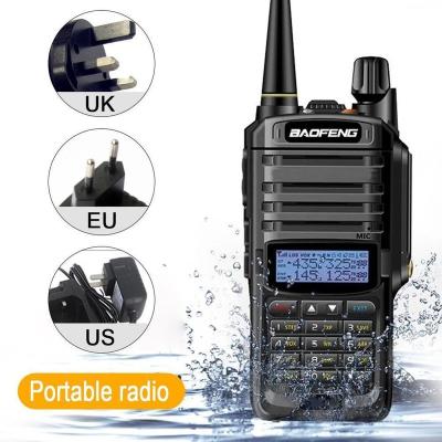 China Baofeng UV-9R Plus Walkie Talkie CB Radio High Power VHF UHF Radio 10km Waterproof Dual Band Handheld Two Way Range 2800m Long Oh (Li-ion Battery) for sale