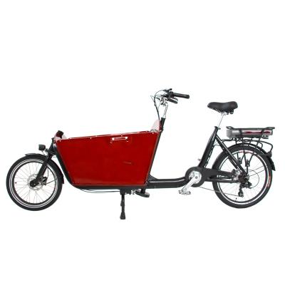 China Front Loading Carry Kids Cargo Electric Bike 2 Wheels 36V 250W Family Passenger High Quality Electric Cargo Bike for sale