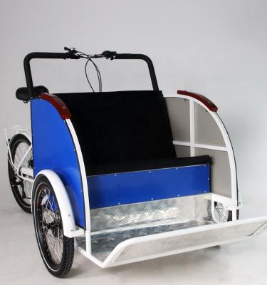 China Wholesale Price Three Wheeler Electric Rickshaw For Front Passenger Bike Taxi For Sale Motor 36V 250W Dapu for sale