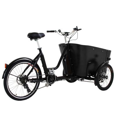 China Mid Drive Passenger Electric Tricycles 3 Wheel Electric Cargo Bike China With LG 36V 13Ah Lithium Battery for sale