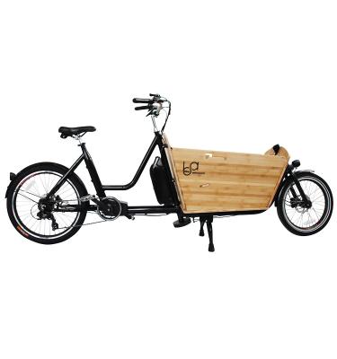 China Mid Drive 36V 250W 2 Wheel Passenger Electric Cargo Bike Dutch Cargo Bike Family Use For Sale Can Customized for sale