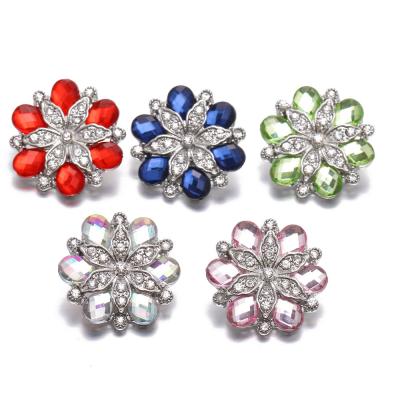 China Luxury Environmental Diamond Buttons Jewelry Button For Clothing And Shoe Decorations Shank Button for sale