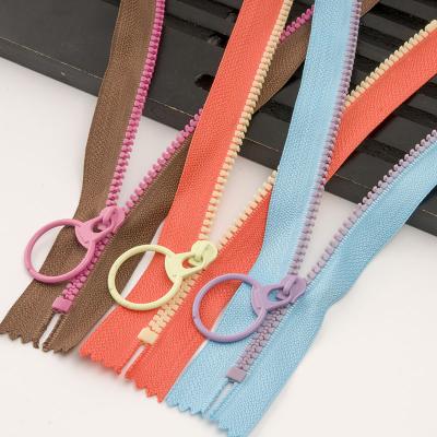 China 3 Plastic Zippers with Eco-friendly Design and Free Sample for sale