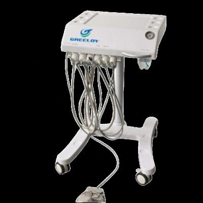 China Dentist Working Partner CE Approved Mobile Veterinary Dental Unit With Ultrasonic Scaler for sale