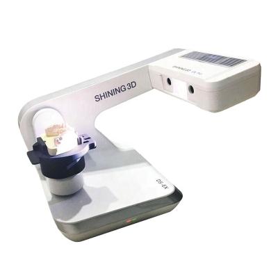 China Ultra-high Desktop Dental Table Metal Dental Lab 3D Scanner Pro AutoScan DS-EX CAD CAM Speed ​​True Color Texture Model for sale