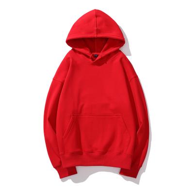 China Anti-Wrinkle Oversized Hood Hooded Hooded Single Thick Cotton Ball 100% Sweatshirt for sale