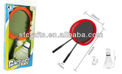 China Graphite fiber kids badminton racket toys, cloth board, kids sport toys for sale