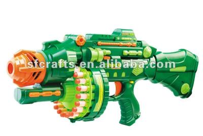 China 2013 New Electronic Toy Carryover Soft Dart Gun , Battery Operated Toy Gun With Soft Bullets for sale