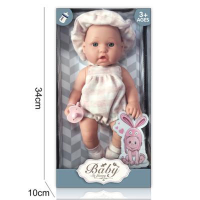 China Boneca soft baby doll toy 30CM cartoon dolls full body silicone premie bebe newborn realistic reborn baby doll for sale