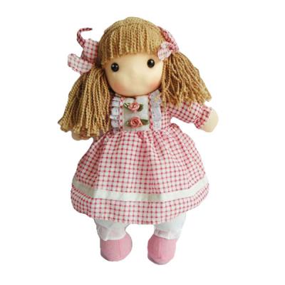 China Soft Toy Professional China Factory Soft Plush Rag Doll Making For Kids Gifts for sale