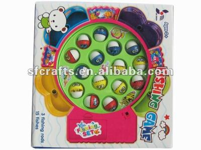 China Educational plastic fishing games toys; water toy fishing game; Wholesales for carry fish game toy for sale