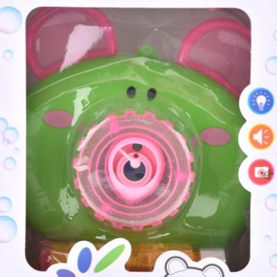 China Electronic Toy Hot Selling Battery Operated Bubble Camera Toys With Music for sale