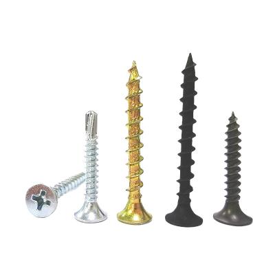 China Cheap drywall countersunk head C1022a plasterboard gypsum screw drywall tornillo / bugle head drywall screw tornillo for sale