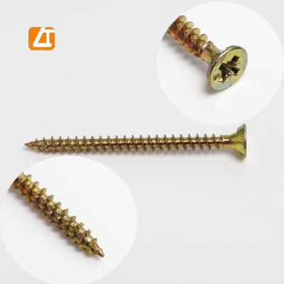 China Round Chipboard Screw SPAX Pattern Sawed With 6Ribs The tornillo De madera With Master Mark Sawed Chipboard Screw for sale